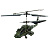 Вертолет радиоуправляемый Apache AH-64 с гироскопом Syma s109g